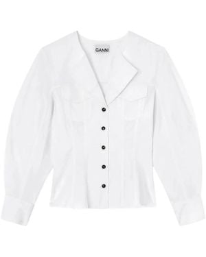 Ganni Shirts - White