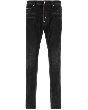 DSquared² Slim-Fit Jeans - Negro
