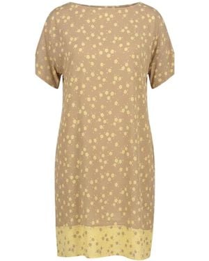 Trussardi Shift-Jurk - Naturel