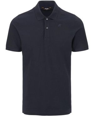 K-Way Polo Shirts - Blu