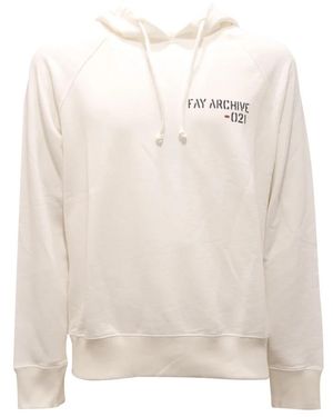 Fay Hoodies - White