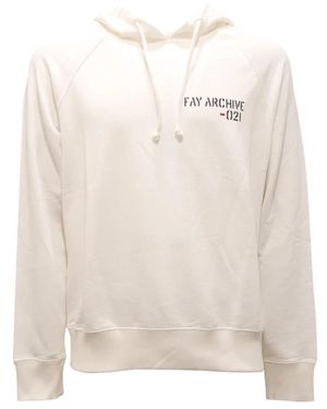 Fay Hoodies - White