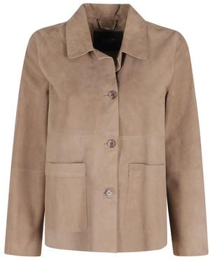 Seventy Leather Jackets - Brown