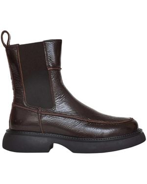 COPENHAGEN Chelsea Boots - Marron