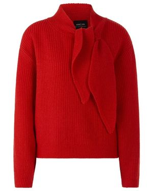 Marc Cain Round-Neck Knitwear - Red
