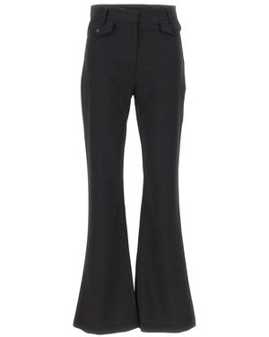 ROTATE BIRGER CHRISTENSEN Wide Trousers - Black