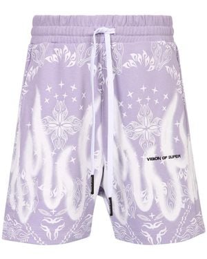 Vision Of Super Casual Shorts - Purple