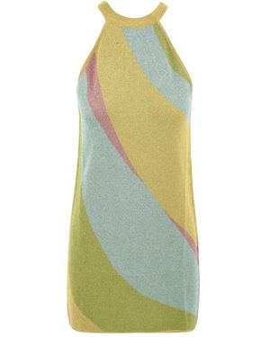 Akep Knitted Dresses - Vert