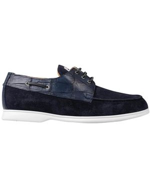 Kiton Sailor Shoes - Blu