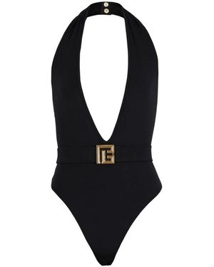 Balmain One-Piece - Negro
