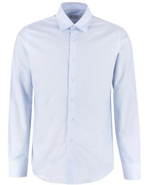 THE (Alphabet) Formal Shirts - Bleu