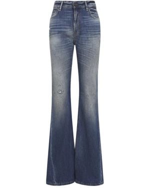Acne Studios Flare Jeans - Blue
