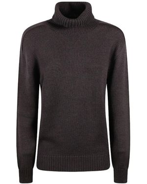 Tagliatore Turtlenecks - Black