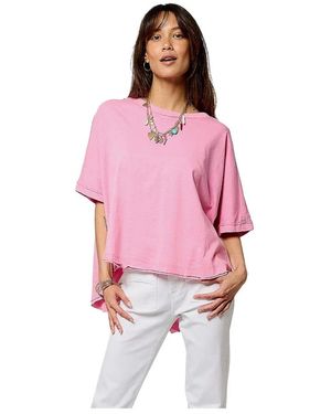Kaporal Tops ,Roze ,Katoen Oversized Top