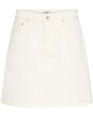 Ichi Denim Skirts - Blanco