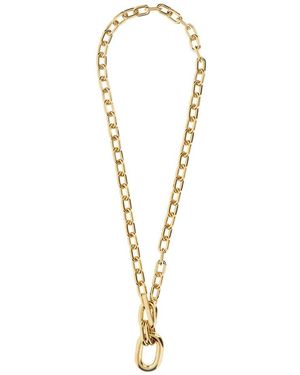 Rabanne Accessoires ,Geel ,Xl Link Hanger Ketting - Metallic