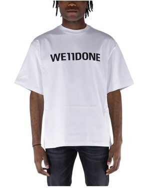 we11done T-Shirts - White