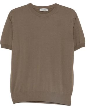 Canali T-Shirts - Brown