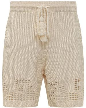 Alanui Casual Shorts - Natural