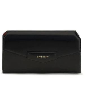 Givenchy Antigona Box Leder Pochette - Schwarz