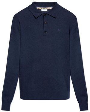 Burberry Cashmere Knitwear - Azul