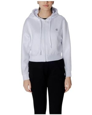 ARMANI EXCHANGE Hoodies - White
