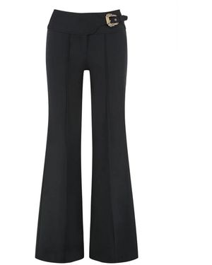 Versace Jeans Couture Wide Trousers - Black