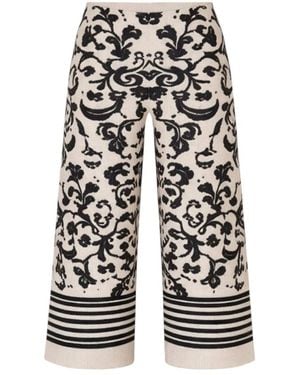 Liu Jo Cropped Pants - Black