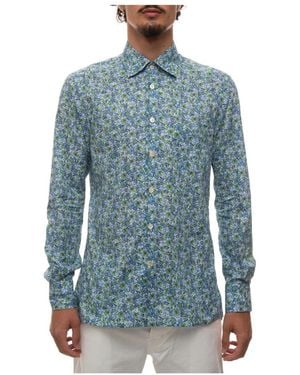 Kiton Casual Shirts - Blue