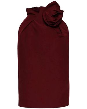 Magda Butrym Midi Skirts - Rojo