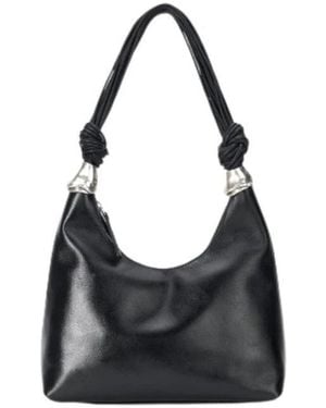 STAUD Cuff Schultertasche - Schwarz