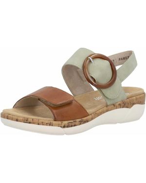 Remonte Flache Sandale - Braun
