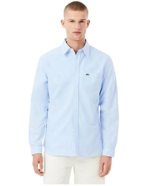 Lacoste Casual Shirts - Azul