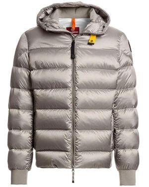 Parajumpers Jassen ,Grijs ,Polyester Pharrell Hooded Bomber