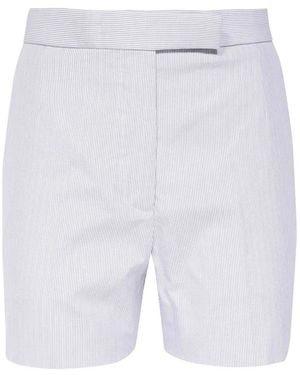 Thom Browne Gestreepte Tailored Shorts - Blauw