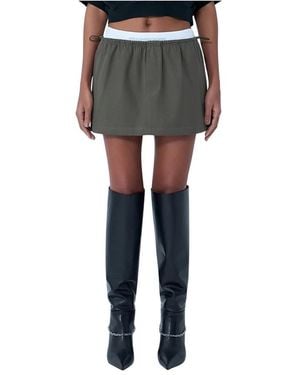 Alexander Wang Short Skirts - Zwart