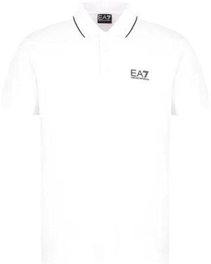 EA7 Polo Shirts - Blanc