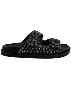 Blauer Sliders - Black