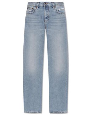 RE/DONE Straight Jeans - Blu