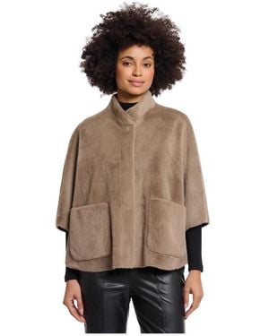 Rino & Pelle Ponchos - Brown