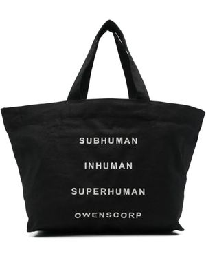 Rick Owens Tote Bags - Zwart