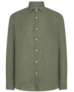 Seventy Overhemden ,Groen ,Casual Shirts