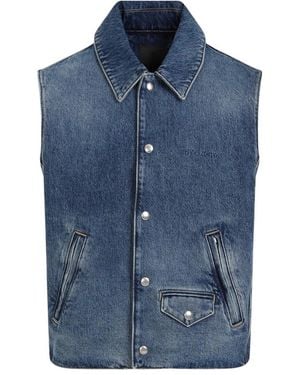 Givenchy Denim Vest - Blue
