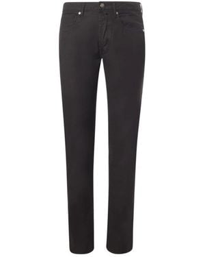 Incotex Slim-Fit Jeans - Negro