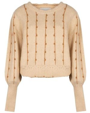 Silvian Heach Kuina Sweater - Naturel