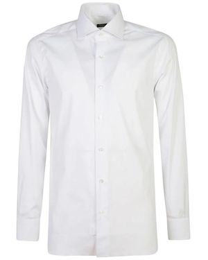 Barba Napoli Formal Shirts - Blanco