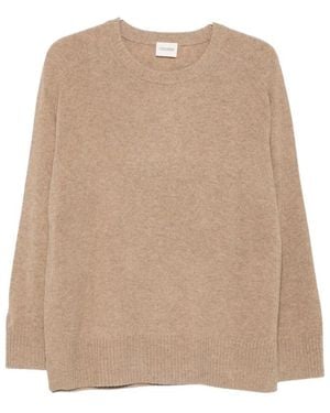 Closed Round-Neck Knitwear - Natural