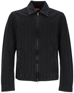 DIESEL Denim Jackets - Negro