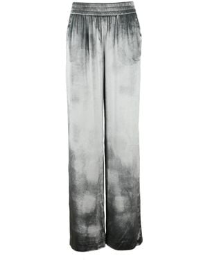 RED Valentino Samt Jumpsuit - Grau