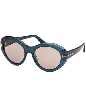 Tom Ford Elodie-02 Ft1423 87E - Blue